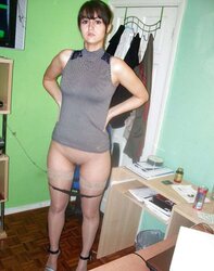 Clad up and looking promiscuous