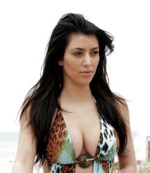 Kim Kardashian Beach