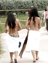 Kim Kardashian Beach