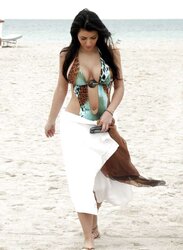 Kim Kardashian Beach