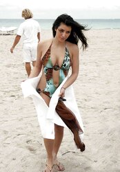 Kim Kardashian Beach