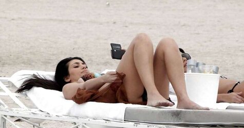 Kim Kardashian Beach