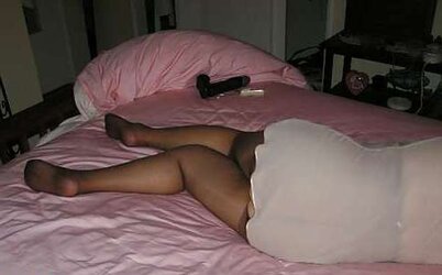Mature Bbw in Sheer Brown Tights
