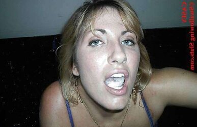Facce da sborra two - cockslut wifey facials