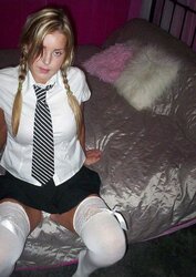 .no name. British School Chick Deep Throating Bone .. UkGirls4You