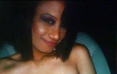 Malay Hijab naked in car