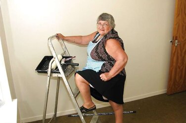 Granny in undies