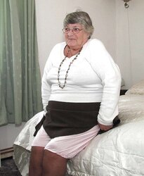 Granny in undies