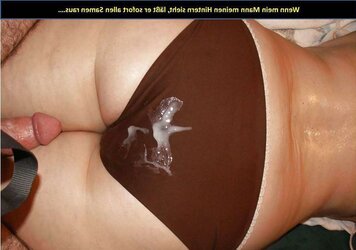 CAPTIONS messy rectal ebony cuckold undies teenager