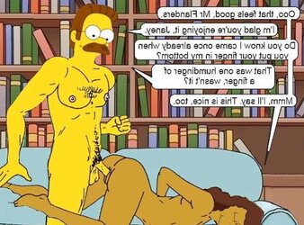 Lisa Simpson Gets Screwed By Flanders