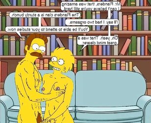 Lisa Simpson Gets Screwed By Flanders