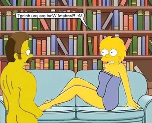 Lisa Simpson Gets Screwed By Flanders