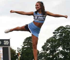College Cheerleaders make my Prick Firm