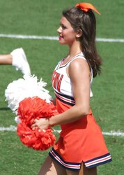 College Cheerleaders make my Prick Firm