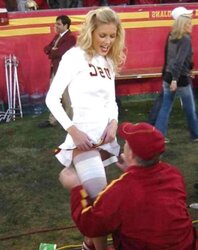 College Cheerleaders make my Prick Firm