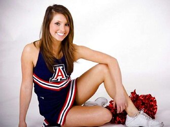College Cheerleaders make my Prick Firm
