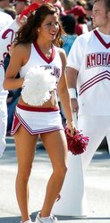 College Cheerleaders make my Prick Firm