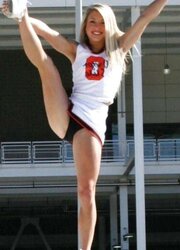College Cheerleaders make my Prick Firm