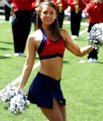 College Cheerleaders make my Prick Firm