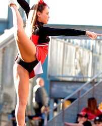 College Cheerleaders make my Prick Firm
