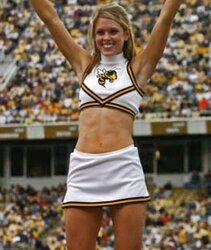 College Cheerleaders make my Prick Firm