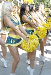 College Cheerleaders make my Prick Firm