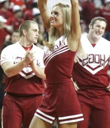 College Cheerleaders make my Prick Firm