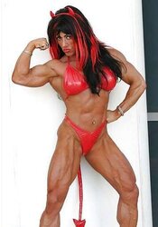 Evil Muscle Doll Monica Martin