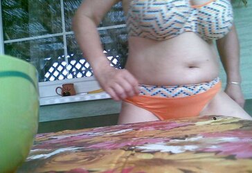 Buddy mom in bathing suit