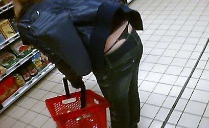 Obvious panty displaying
