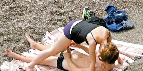 Gang Romp Fledgling Beach #rec Voyeur G