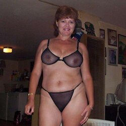 Mature in underwear