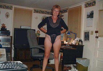 Mature in underwear