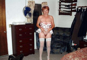 Mature in underwear