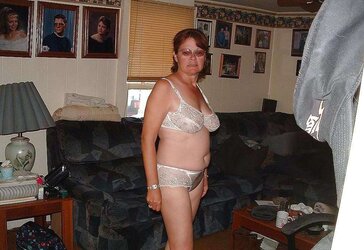 Mature in underwear