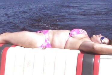 YAM-SIZED PLUMPER Wifey Bathingsuit and corsette photos AKA Plumpmisty