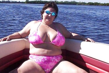 YAM-SIZED PLUMPER Wifey Bathingsuit and corsette photos AKA Plumpmisty
