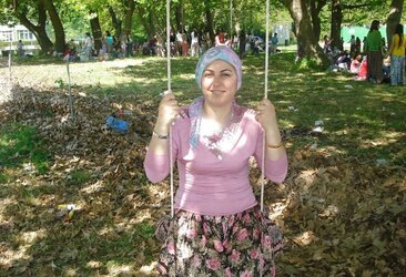 Turkish arab hijab turbanli asian burcu