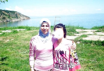 Turkish arab hijab turbanli asian burcu