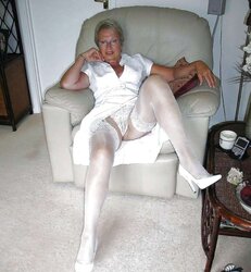Mature and Grannies clad bathing suits and underwear