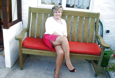 Mature and Grannies clad bathing suits and underwear
