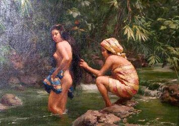 Painted EroPorn Art 119 - Fernando Amorsolo