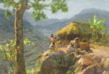Painted EroPorn Art 119 - Fernando Amorsolo