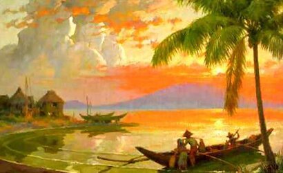 Painted EroPorn Art 119 - Fernando Amorsolo
