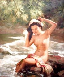Painted EroPorn Art 119 - Fernando Amorsolo