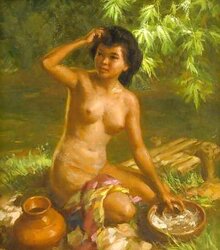 Painted EroPorn Art 119 - Fernando Amorsolo