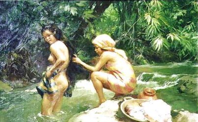 Painted EroPorn Art 119 - Fernando Amorsolo