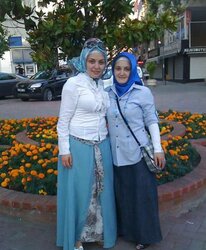 Turkish arab hijab turbanli asian kapali