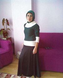 Turkish arab hijab turbanli asian kapali