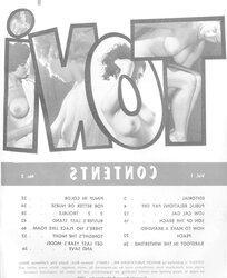 Vintage Magazines Tonight Vol 01 No